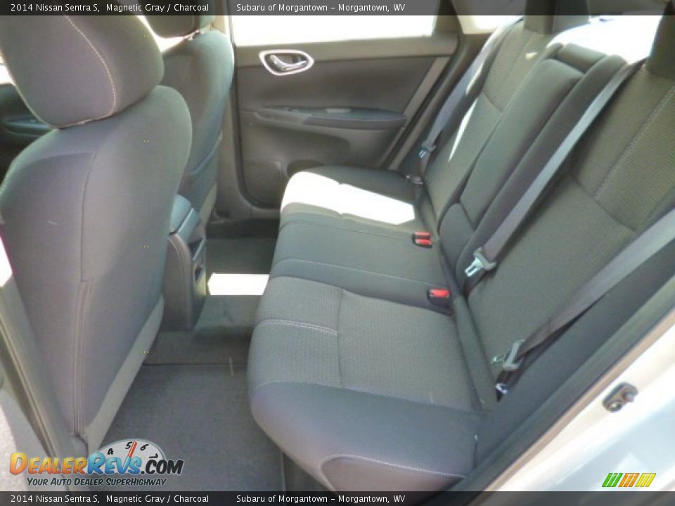 2014 Nissan Sentra S Magnetic Gray / Charcoal Photo #12