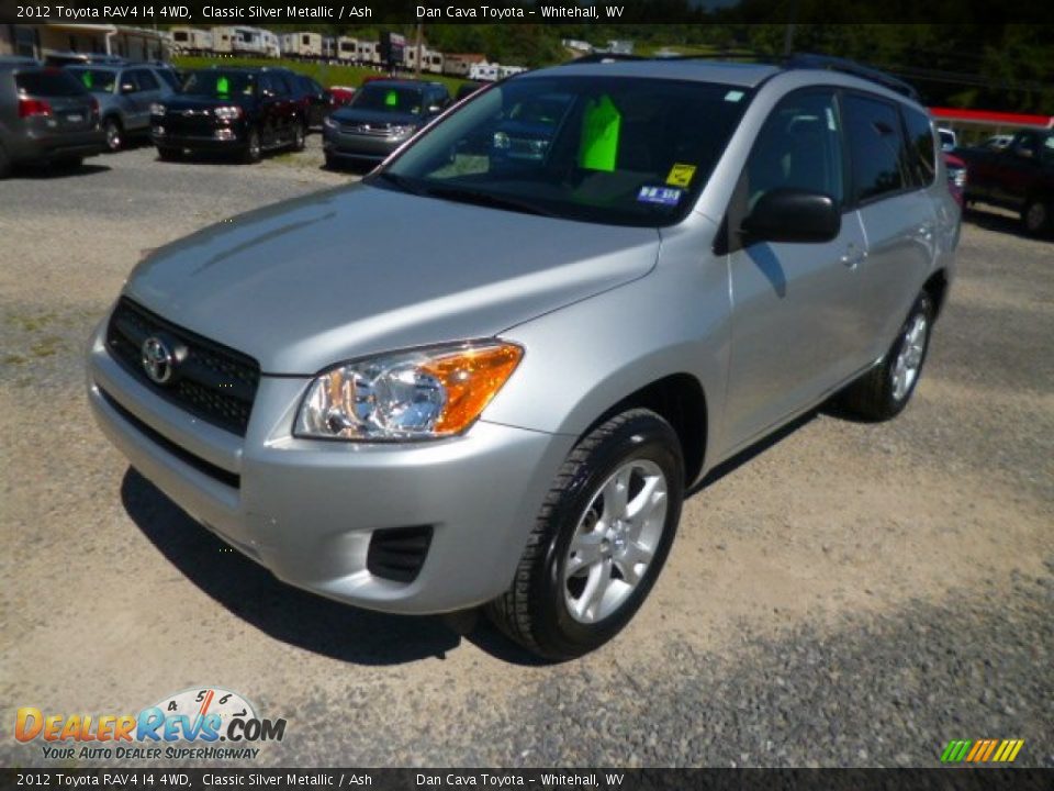 2012 Toyota RAV4 I4 4WD Classic Silver Metallic / Ash Photo #2