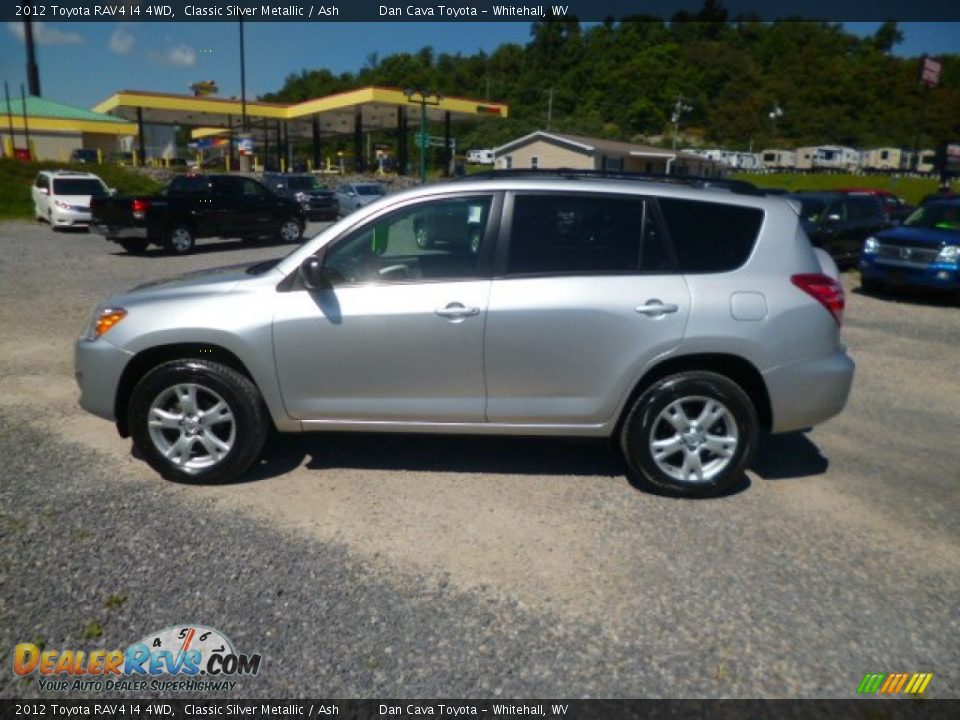 2012 Toyota RAV4 I4 4WD Classic Silver Metallic / Ash Photo #3