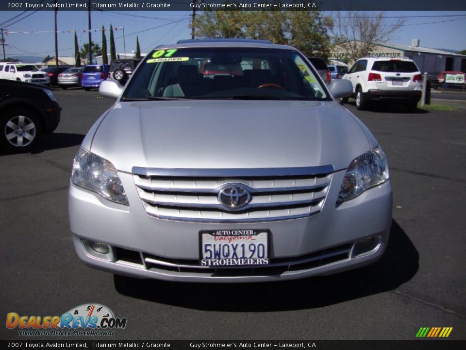2007 Toyota Avalon Limited Titanium Metallic / Graphite Photo #2
