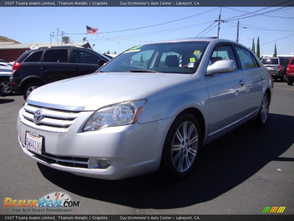 2007 Toyota Avalon Limited Titanium Metallic / Graphite Photo #3