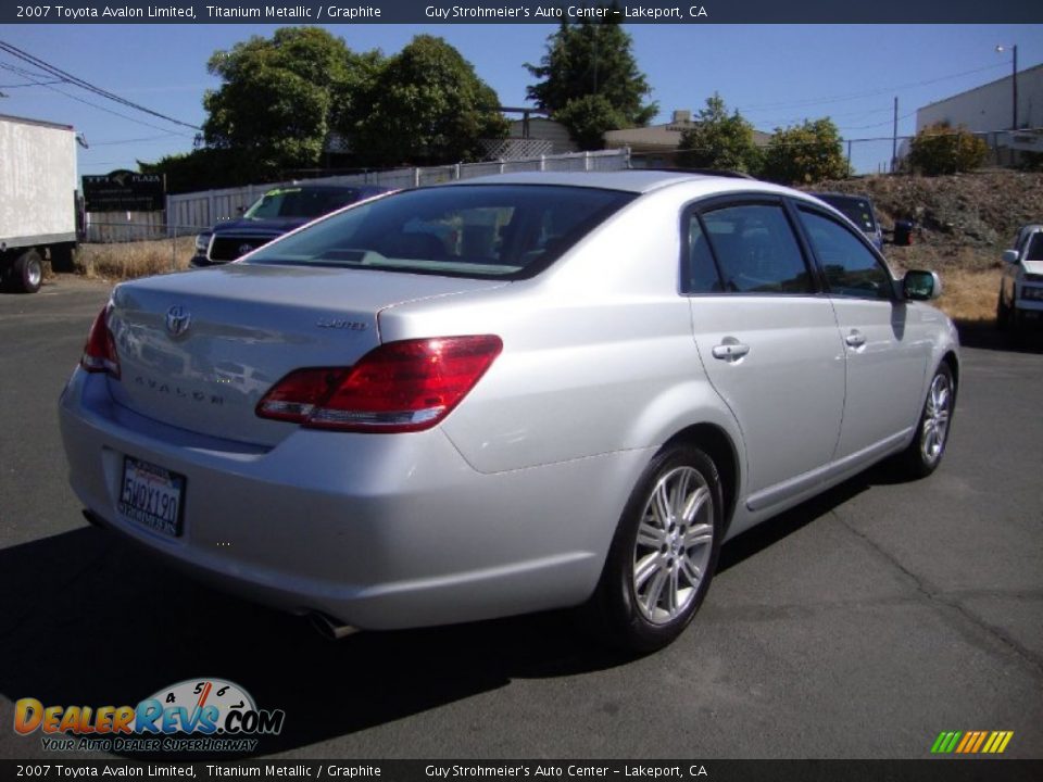 2007 Toyota Avalon Limited Titanium Metallic / Graphite Photo #7