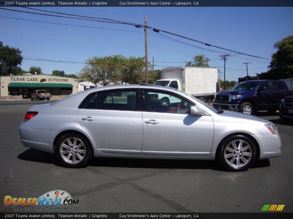 2007 Toyota Avalon Limited Titanium Metallic / Graphite Photo #8