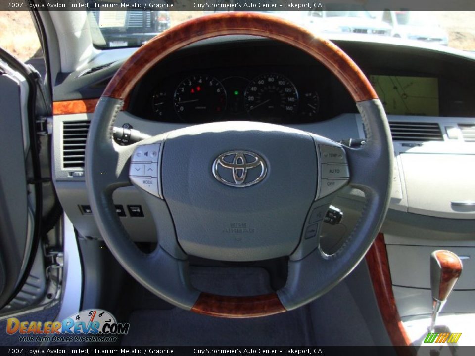 2007 Toyota Avalon Limited Titanium Metallic / Graphite Photo #14