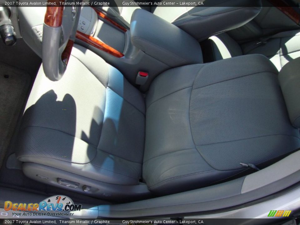 2007 Toyota Avalon Limited Titanium Metallic / Graphite Photo #20
