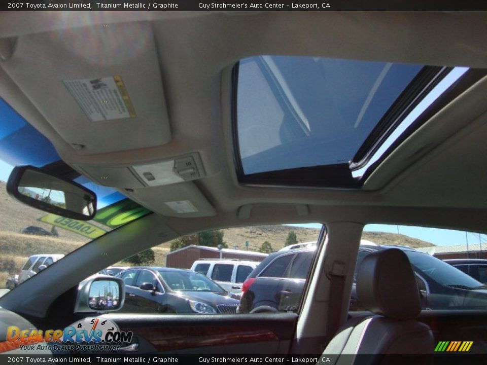 2007 Toyota Avalon Limited Titanium Metallic / Graphite Photo #22