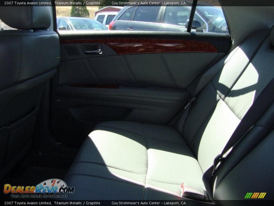 2007 Toyota Avalon Limited Titanium Metallic / Graphite Photo #23