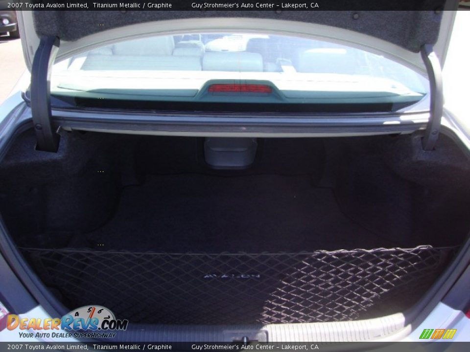 2007 Toyota Avalon Limited Titanium Metallic / Graphite Photo #26