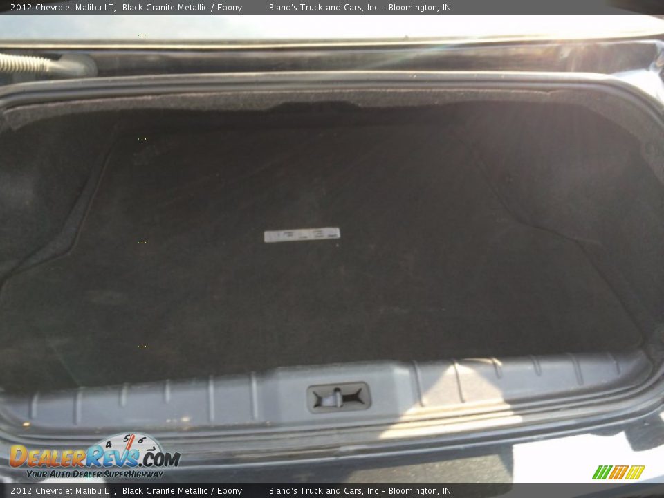 2012 Chevrolet Malibu LT Black Granite Metallic / Ebony Photo #12
