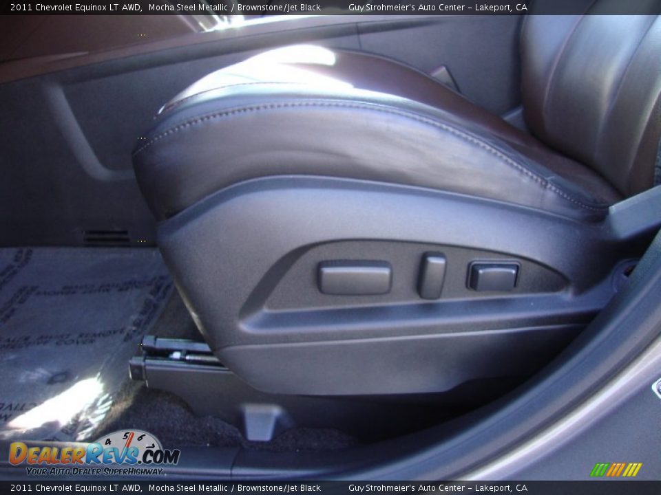 2011 Chevrolet Equinox LT AWD Mocha Steel Metallic / Brownstone/Jet Black Photo #20