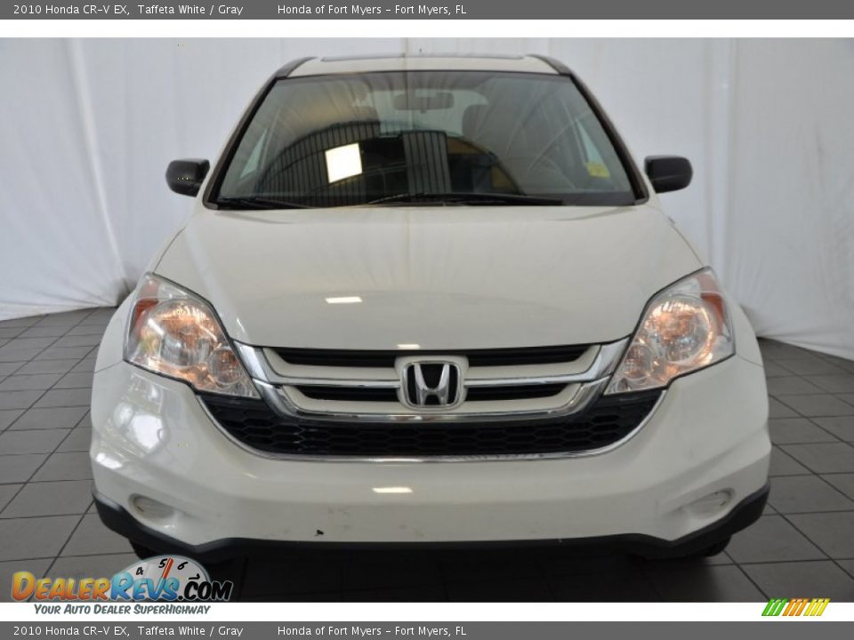2010 Honda CR-V EX Taffeta White / Gray Photo #2