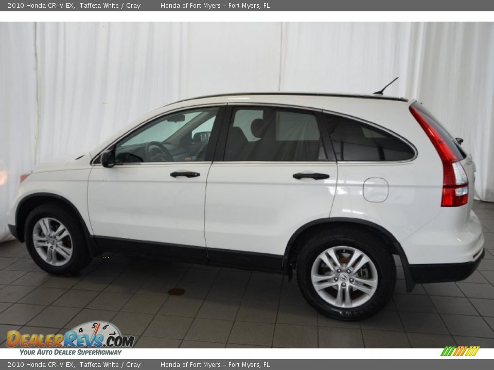 2010 Honda CR-V EX Taffeta White / Gray Photo #10