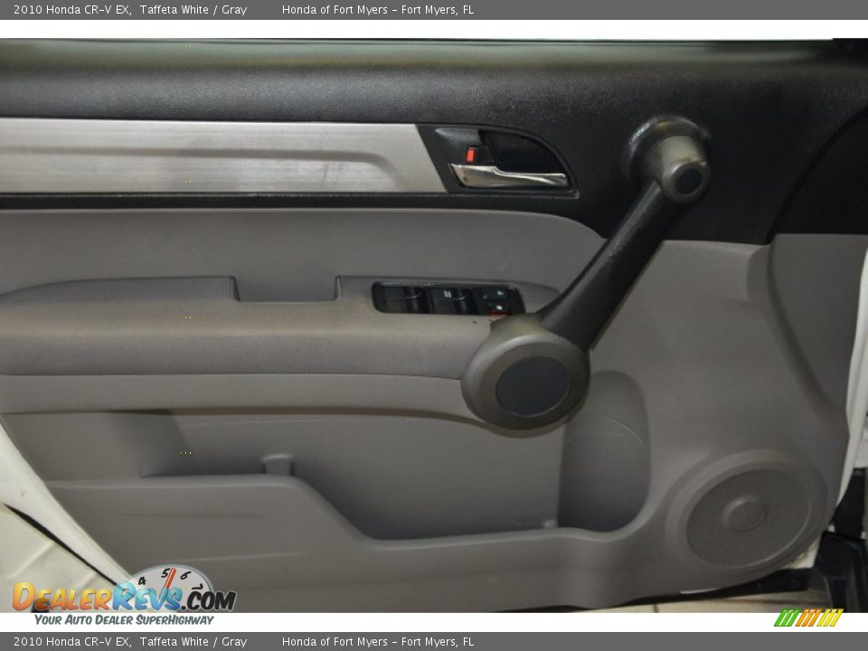 2010 Honda CR-V EX Taffeta White / Gray Photo #11