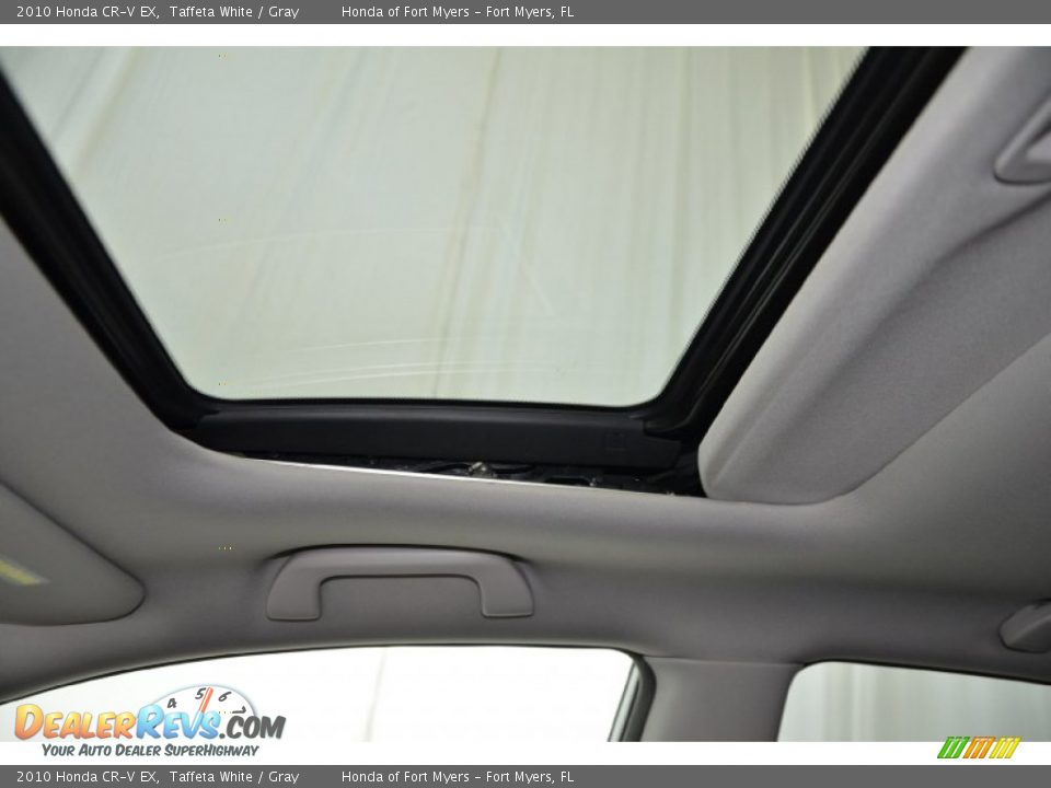 2010 Honda CR-V EX Taffeta White / Gray Photo #15
