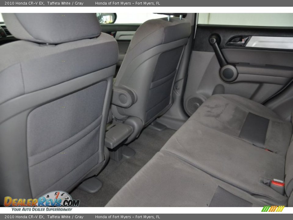 2010 Honda CR-V EX Taffeta White / Gray Photo #19