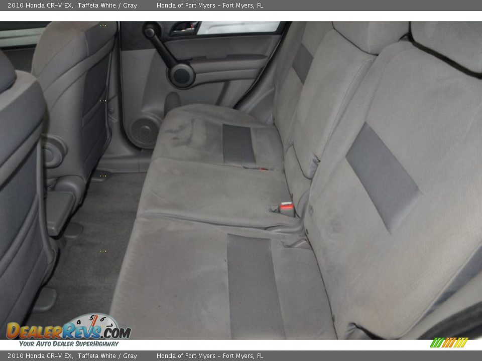 2010 Honda CR-V EX Taffeta White / Gray Photo #20