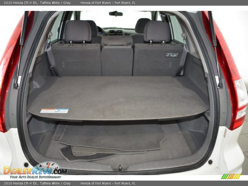2010 Honda CR-V EX Taffeta White / Gray Photo #23