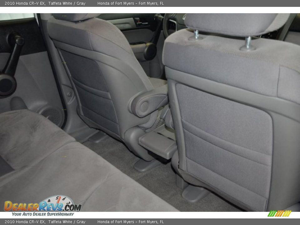 2010 Honda CR-V EX Taffeta White / Gray Photo #25