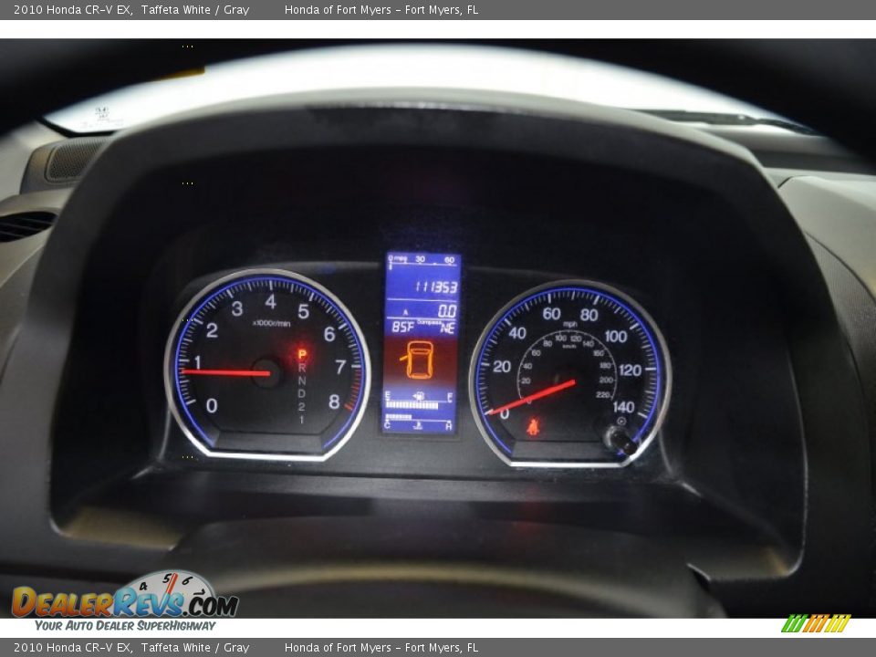 2010 Honda CR-V EX Taffeta White / Gray Photo #30