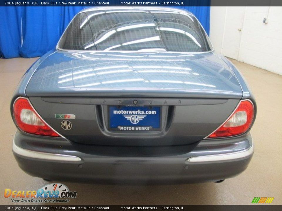 2004 Jaguar XJ XJR Dark Blue Grey Pearl Metallic / Charcoal Photo #7