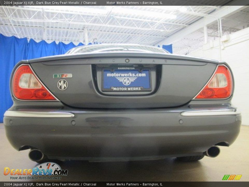 2004 Jaguar XJ XJR Dark Blue Grey Pearl Metallic / Charcoal Photo #8