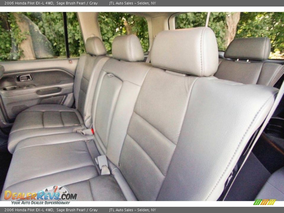 2006 Honda Pilot EX-L 4WD Sage Brush Pearl / Gray Photo #18