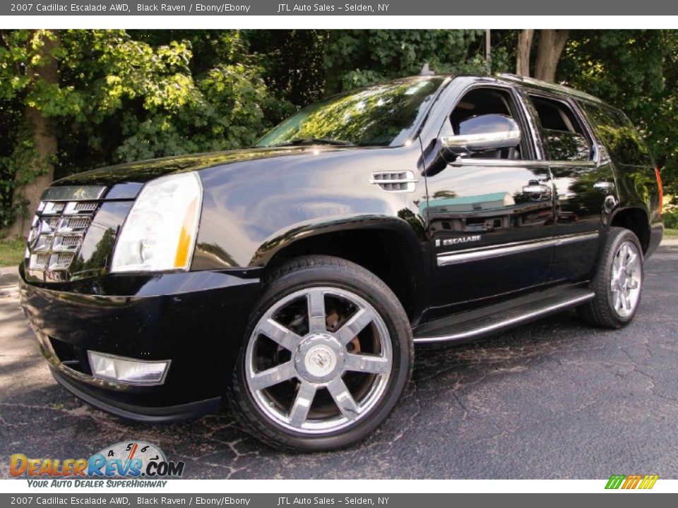 2007 Cadillac Escalade AWD Black Raven / Ebony/Ebony Photo #1