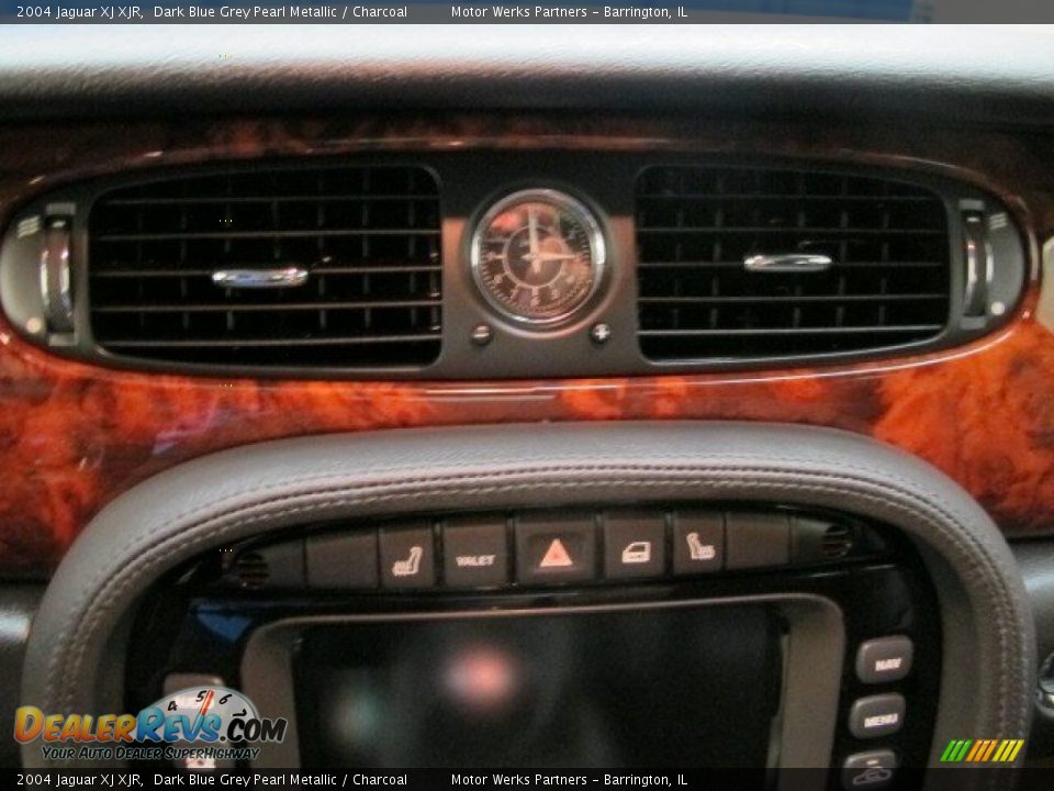 2004 Jaguar XJ XJR Dark Blue Grey Pearl Metallic / Charcoal Photo #30