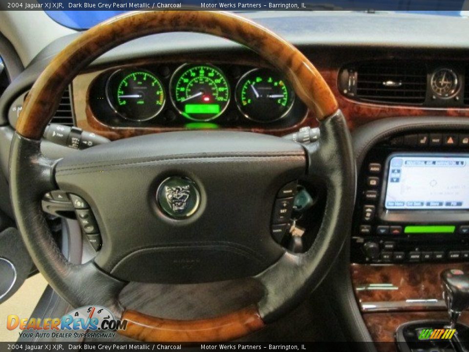 2004 Jaguar XJ XJR Steering Wheel Photo #36