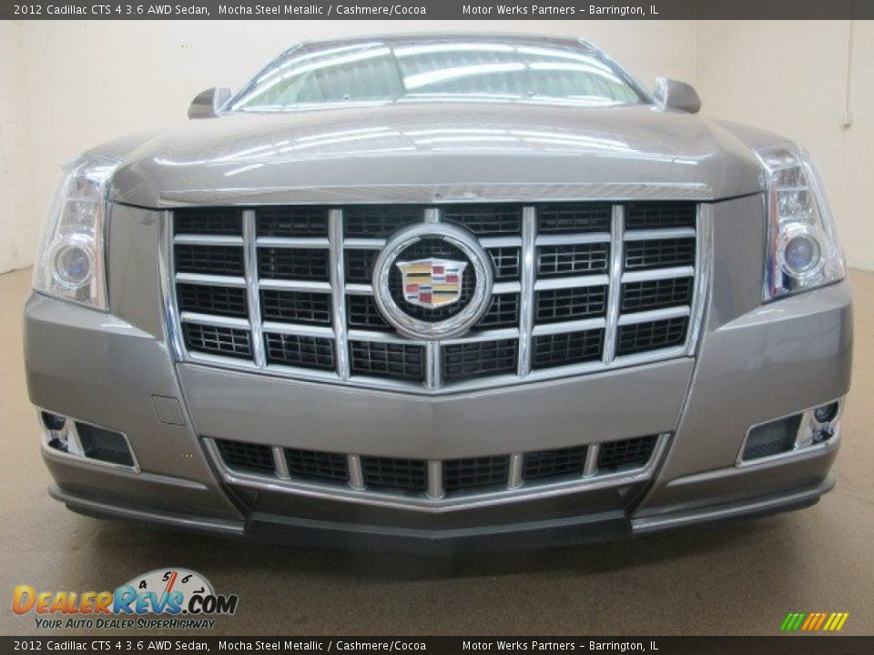 2012 Cadillac CTS 4 3.6 AWD Sedan Mocha Steel Metallic / Cashmere/Cocoa Photo #3