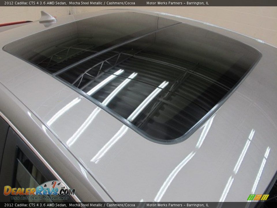 2012 Cadillac CTS 4 3.6 AWD Sedan Mocha Steel Metallic / Cashmere/Cocoa Photo #12