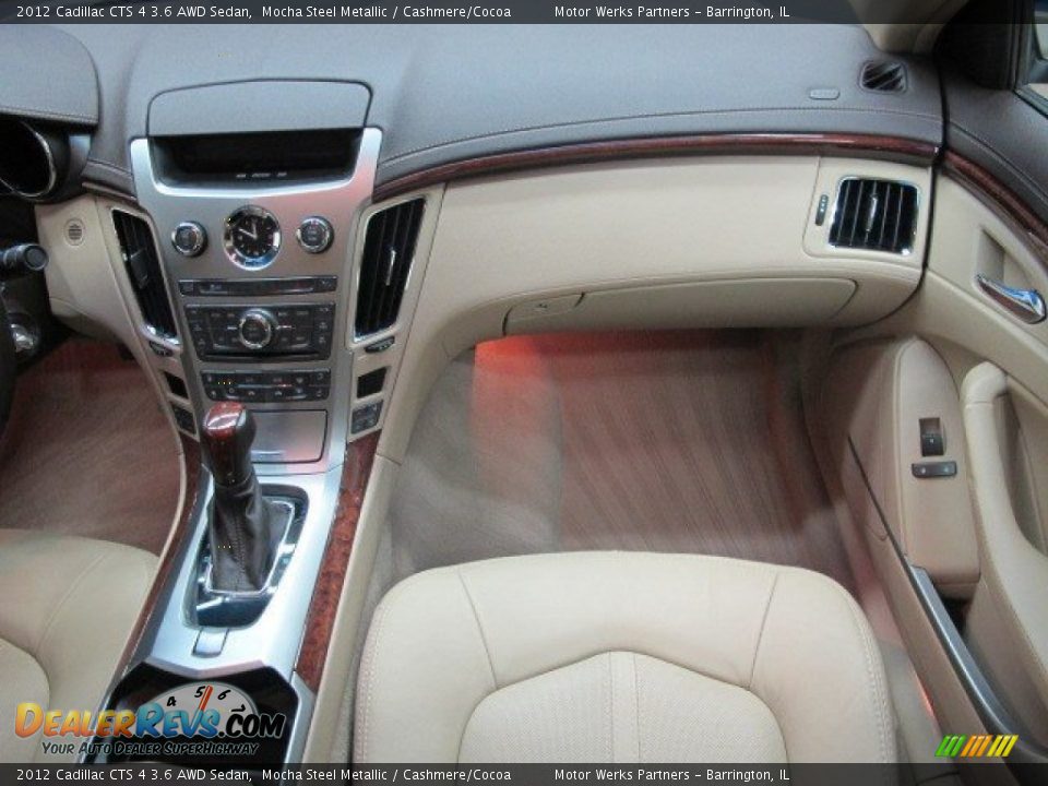 2012 Cadillac CTS 4 3.6 AWD Sedan Mocha Steel Metallic / Cashmere/Cocoa Photo #27