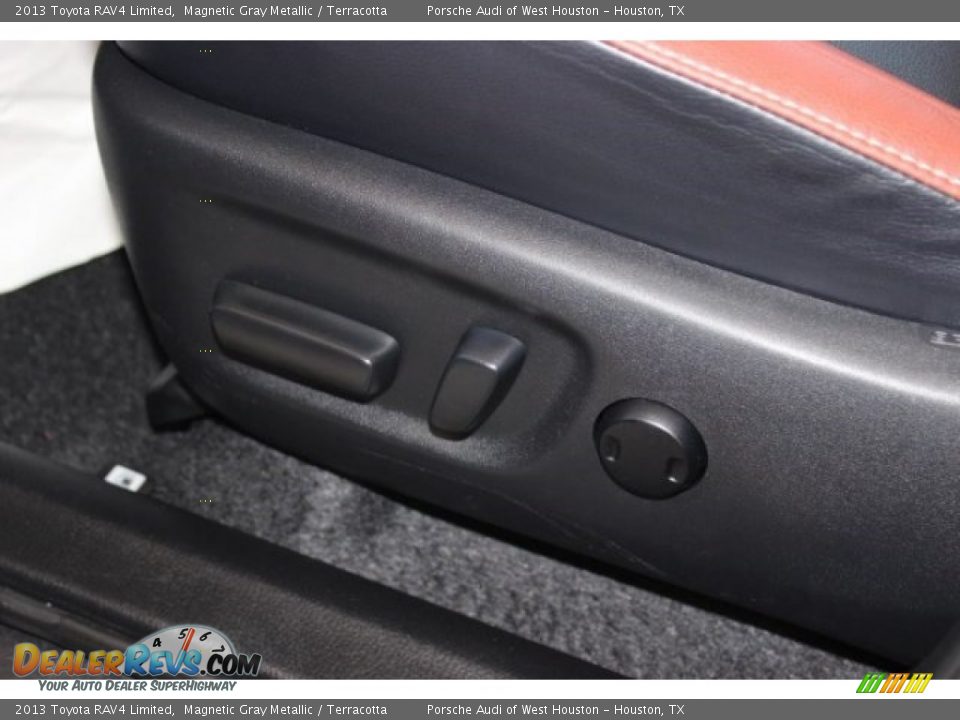 2013 Toyota RAV4 Limited Magnetic Gray Metallic / Terracotta Photo #16
