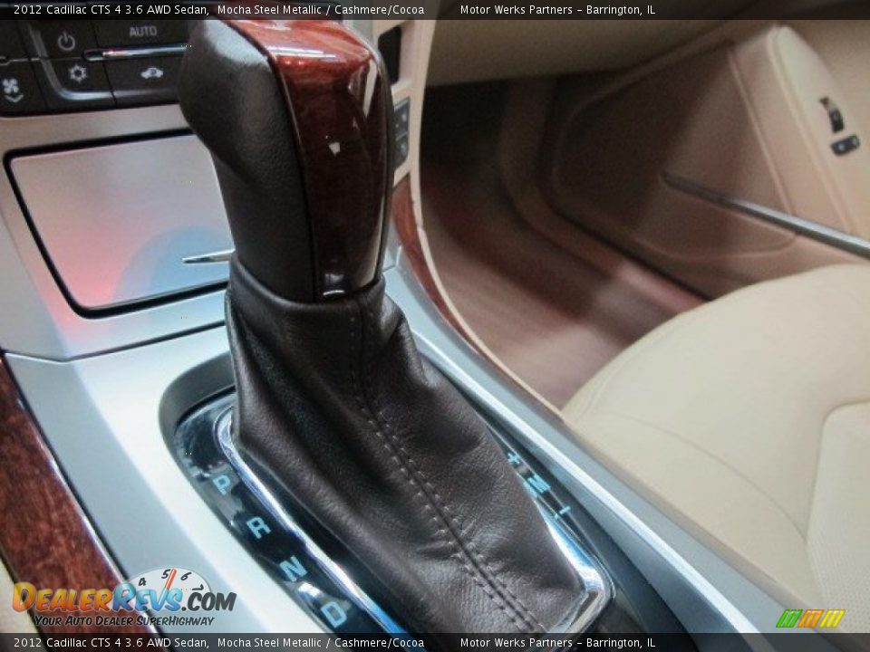 2012 Cadillac CTS 4 3.6 AWD Sedan Mocha Steel Metallic / Cashmere/Cocoa Photo #35