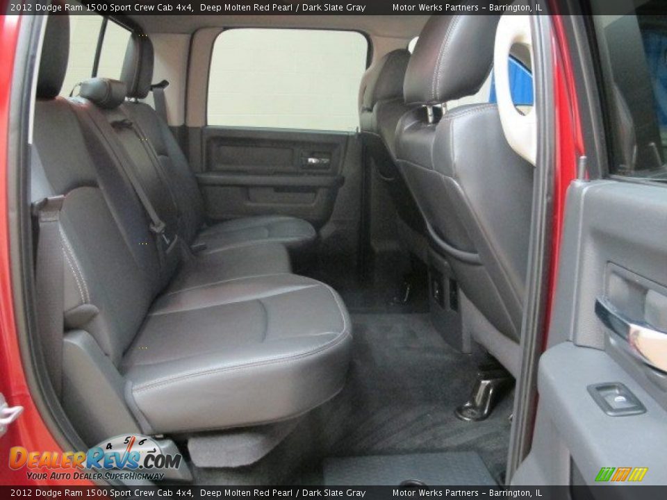 2012 Dodge Ram 1500 Sport Crew Cab 4x4 Deep Molten Red Pearl / Dark Slate Gray Photo #21