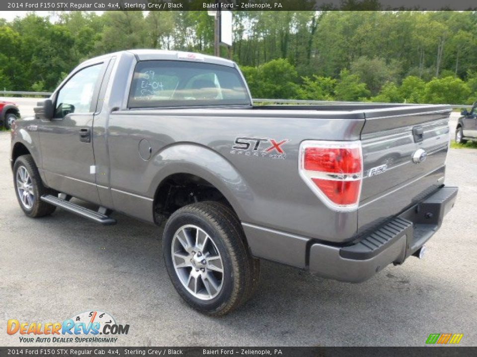 2014 Ford F150 STX Regular Cab 4x4 Sterling Grey / Black Photo #6