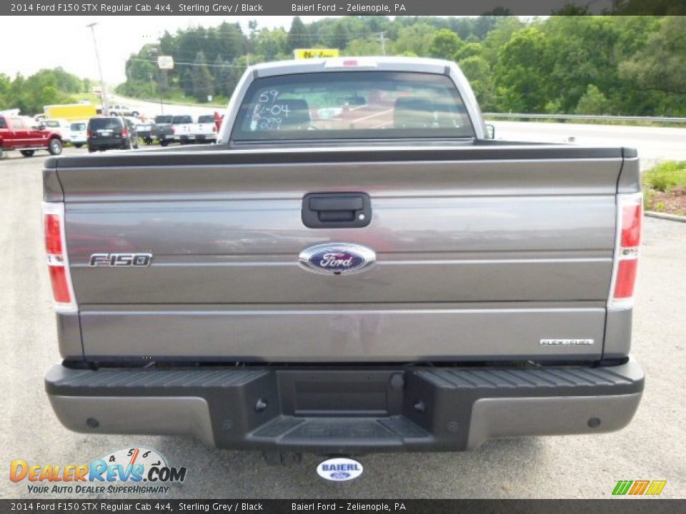 2014 Ford F150 STX Regular Cab 4x4 Sterling Grey / Black Photo #7
