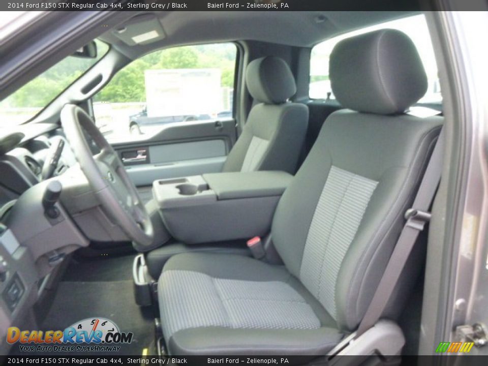 2014 Ford F150 STX Regular Cab 4x4 Sterling Grey / Black Photo #10