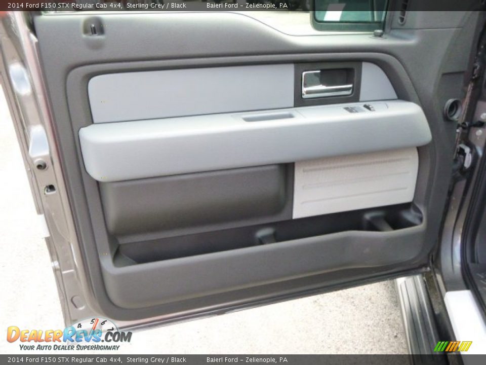 2014 Ford F150 STX Regular Cab 4x4 Sterling Grey / Black Photo #12