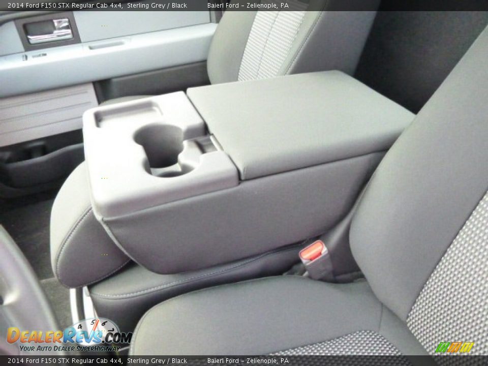 2014 Ford F150 STX Regular Cab 4x4 Sterling Grey / Black Photo #14