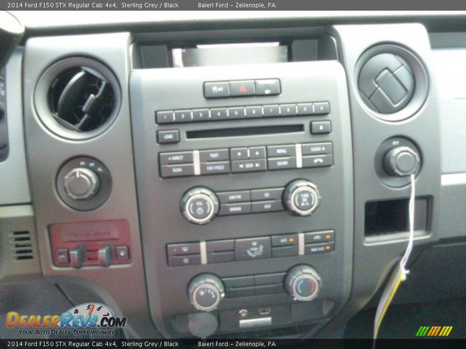 2014 Ford F150 STX Regular Cab 4x4 Sterling Grey / Black Photo #15