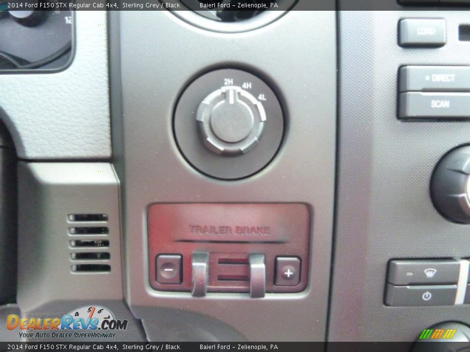 2014 Ford F150 STX Regular Cab 4x4 Sterling Grey / Black Photo #16