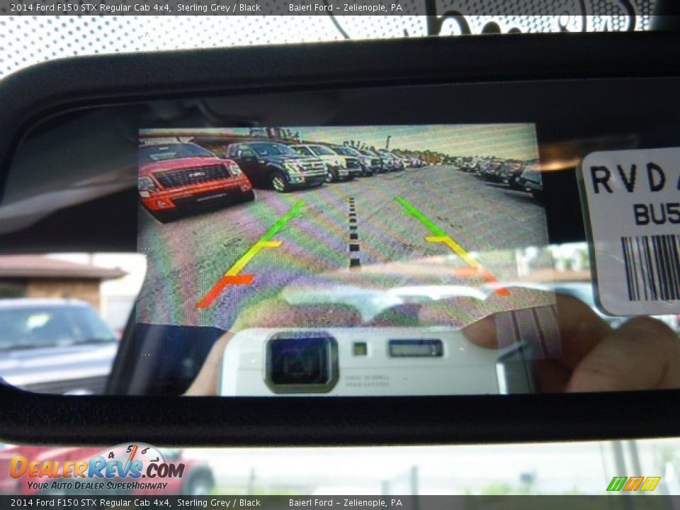 2014 Ford F150 STX Regular Cab 4x4 Sterling Grey / Black Photo #17