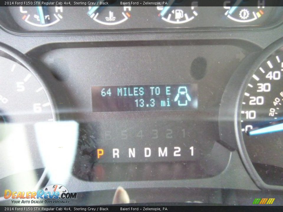2014 Ford F150 STX Regular Cab 4x4 Sterling Grey / Black Photo #19