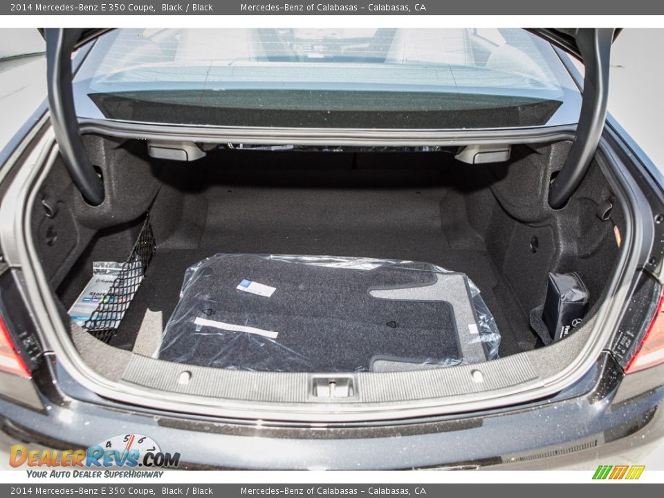 2014 Mercedes-Benz E 350 Coupe Black / Black Photo #4