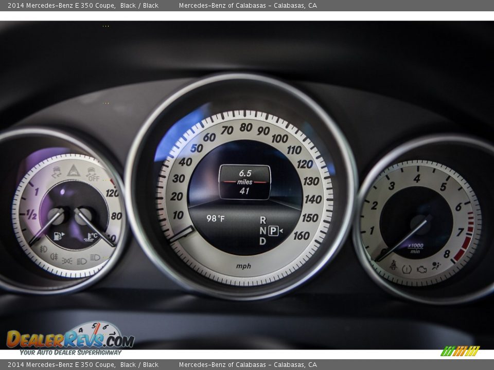 2014 Mercedes-Benz E 350 Coupe Black / Black Photo #6