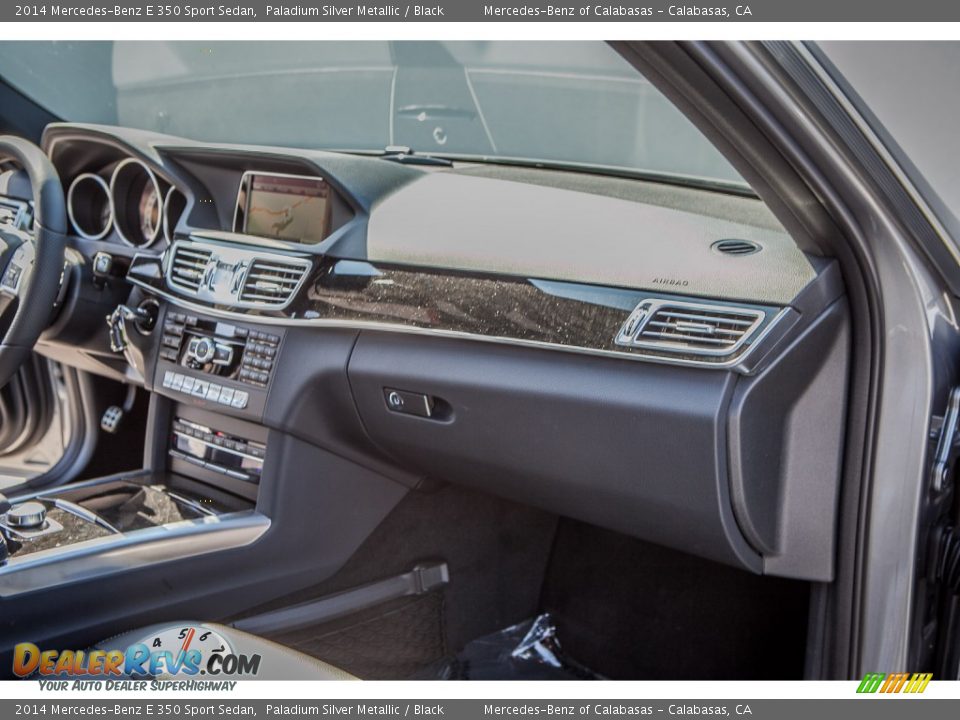 2014 Mercedes-Benz E 350 Sport Sedan Paladium Silver Metallic / Black Photo #8