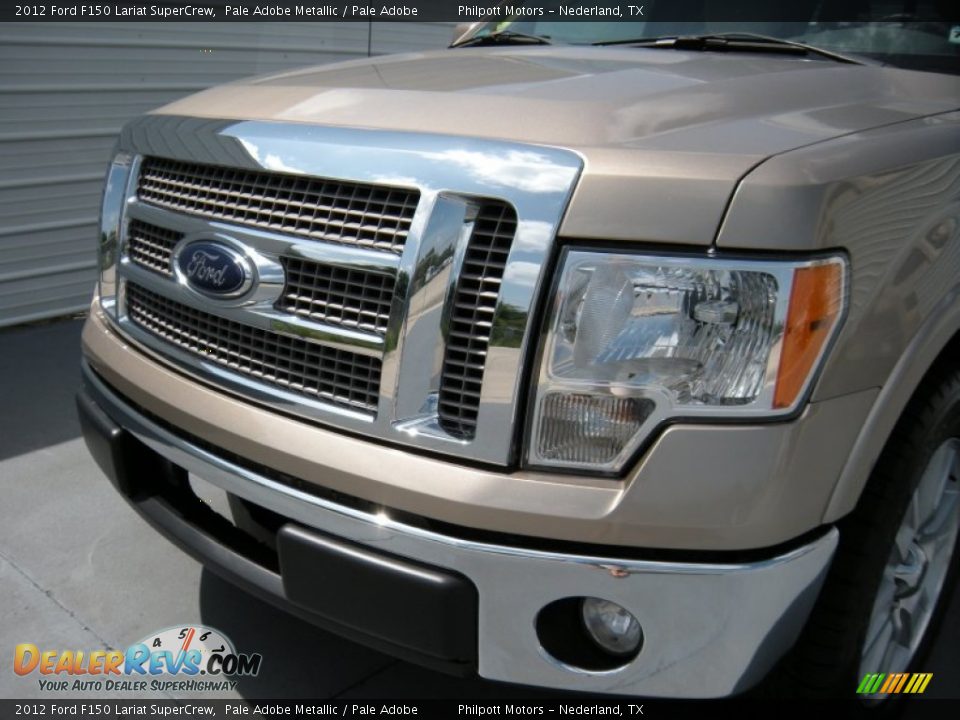 2012 Ford F150 Lariat SuperCrew Pale Adobe Metallic / Pale Adobe Photo #10
