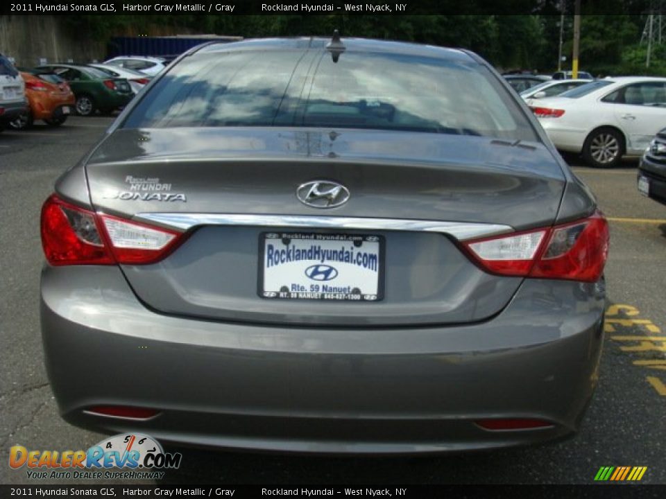 2011 Hyundai Sonata GLS Harbor Gray Metallic / Gray Photo #5