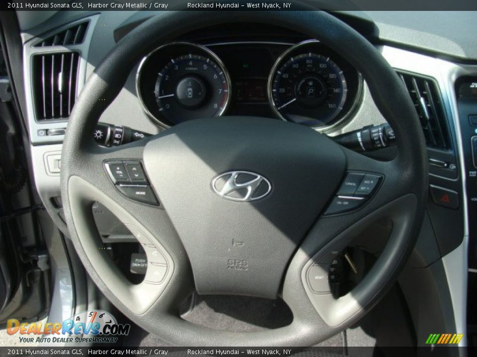 2011 Hyundai Sonata GLS Harbor Gray Metallic / Gray Photo #13
